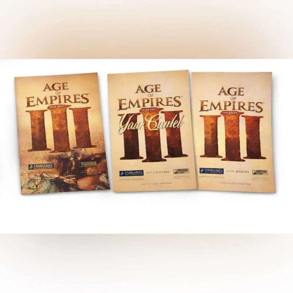 Age of Empires III Gold Edition PC Game Complete Slipcover Manuals Discontinued
